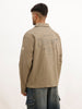 Classic Placement Printed Jacket | Khaki