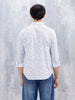 Printed Men's Casual Slim Fit Shirt | Blue