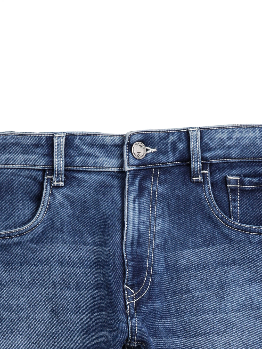 Indigo Wash Slim Tapered Jeans