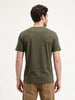 Solid Slim Fit HD Printed T-Shirt | Olive