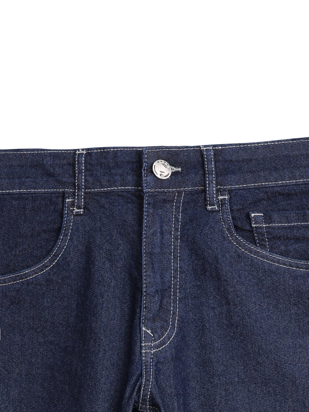 Basic Dark Blue Slim Fit Jeans