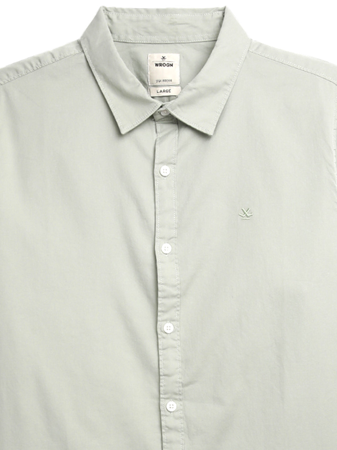 Premium Light Green Slim Fit Shirt