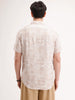 Slim Fit AOP Shirt | Beige