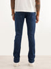 Solid Slim Fit Denim Jeans | Dark Blue