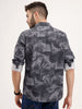 Regular Fit AOP Shirt | Black