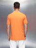 Men's Casual Slim Fit Polo T-Shirt | Orange