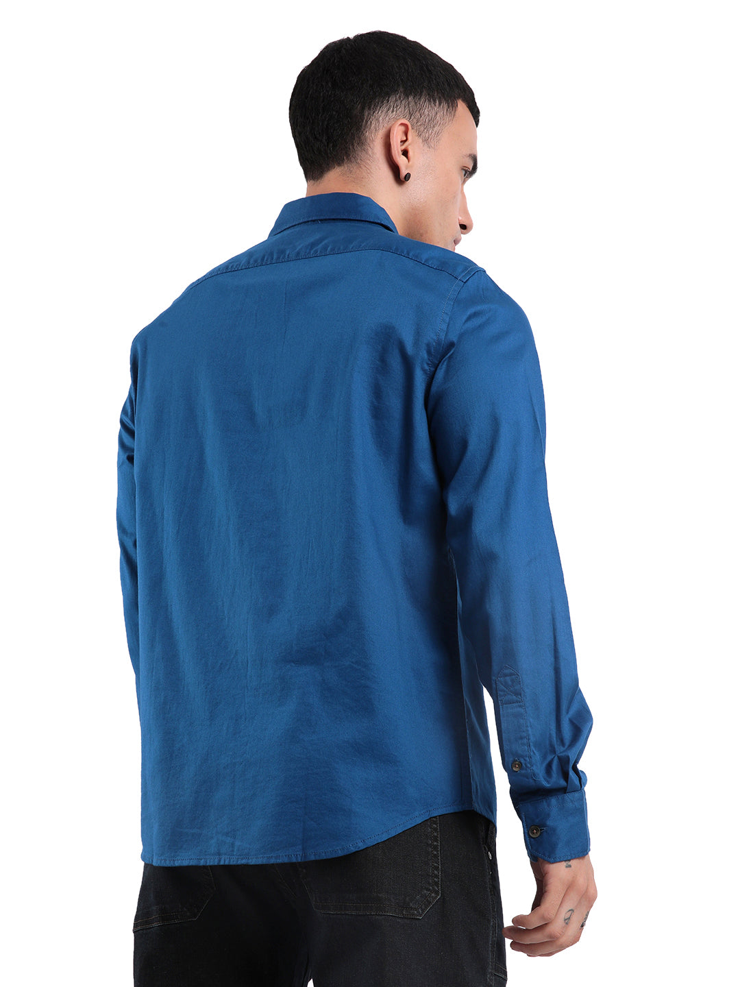 Blue Dream Spread Collar Shirt