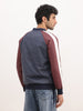 Relaxed Fit Bomber Jacket | Navy Blue