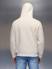 Men's casual sweatshirt with print design | Beige