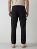 Relaxed Fit Track Pants | Black