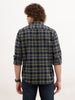 Slim Fit Checkered Shirt | Green