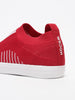 Knit Red Sneakers