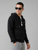 Regular Fit Hooded Sweatshirt | Black