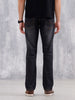 Men's Casual Straight Fit Jeans | Black