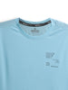 Turquoise Active Placemented Print T-Shirt