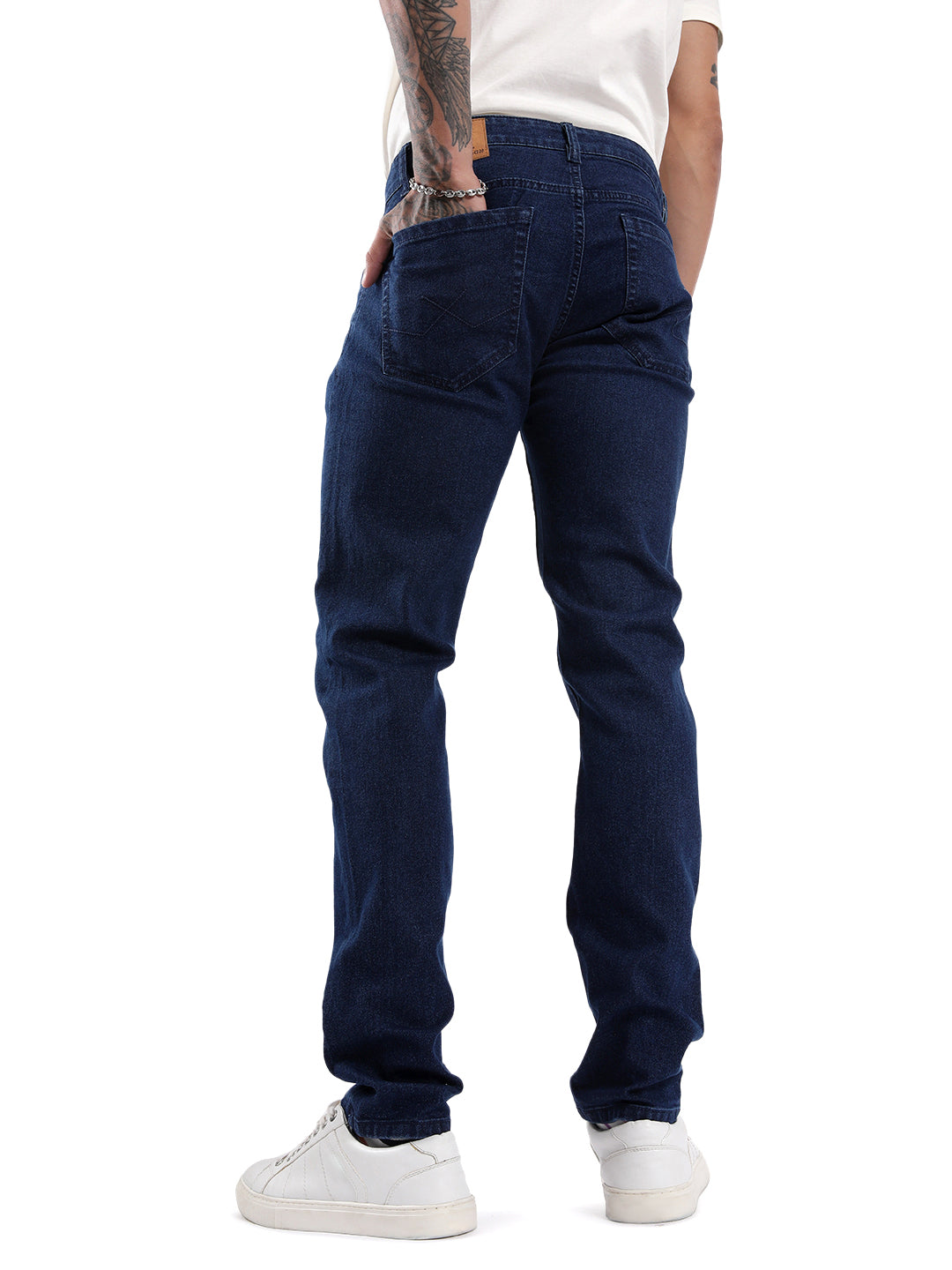 Urban Dark Blue Denim Jeans