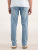 Slim Fit Solid Denim Jeans  | Light Blue