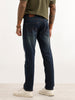 Slim Fit Faded Denim Jeans | Blue