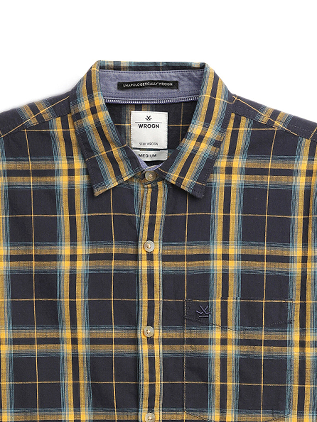 Elite Navy Checkered Shirt