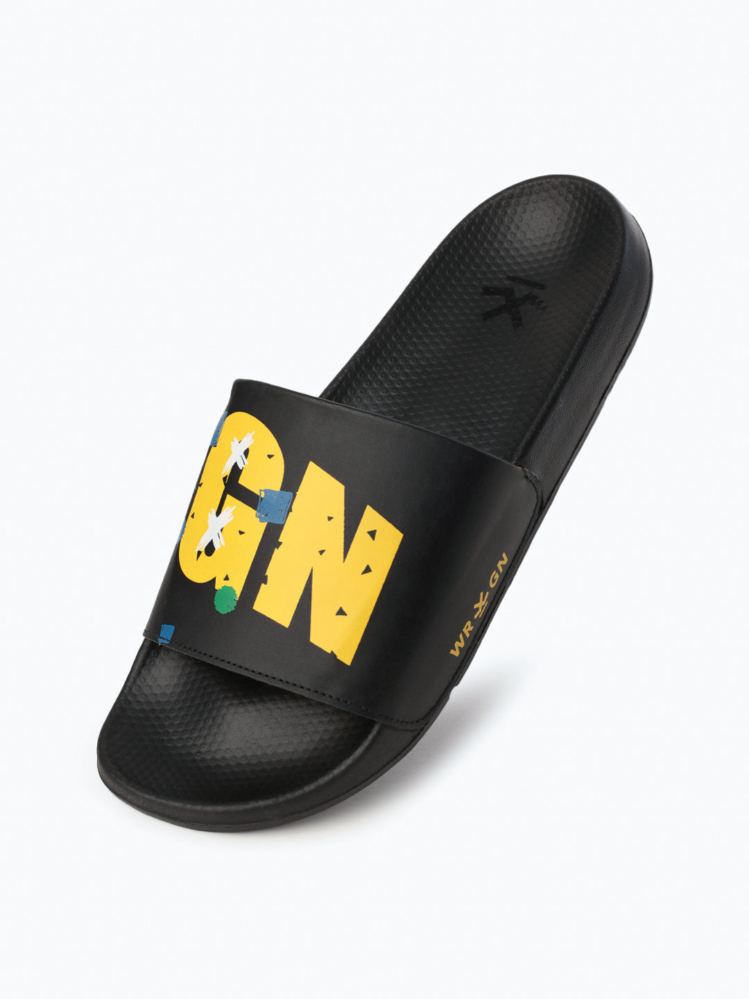 Yellow Pop Black Sliders