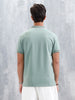Polo T-Shirt With Contrast Trim Details | Green