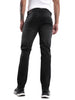 Elite Solid Black Slim Fit Jeans