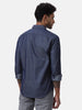 Navy Blue Denim Shirt