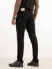 Solid Slim Fit Denim Jeans | Black