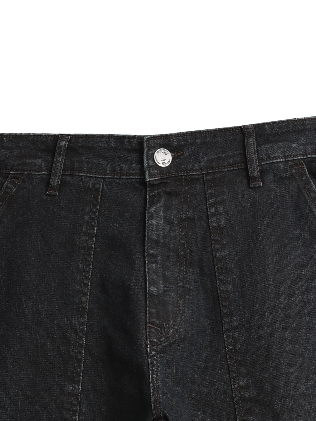 Black Cargo Stitch Jeans