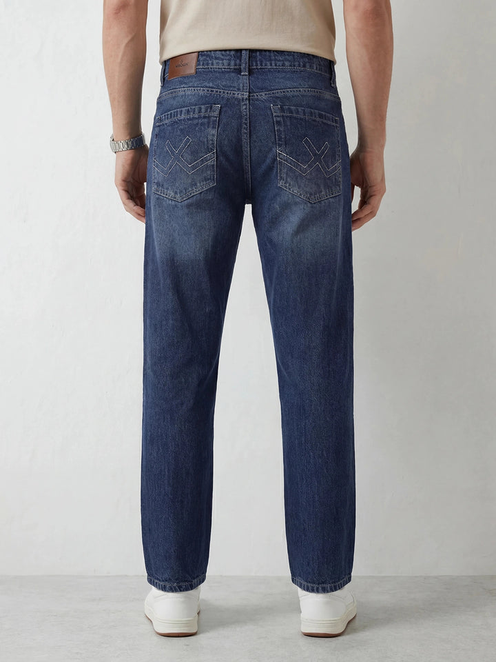 Anti Fit Light Faded Denim Jeans | Blue