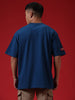 Netflix Bucket Oversized Blue T-Shirt