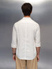 Tailored Slim Fit Casual Shirt for Men | Off White