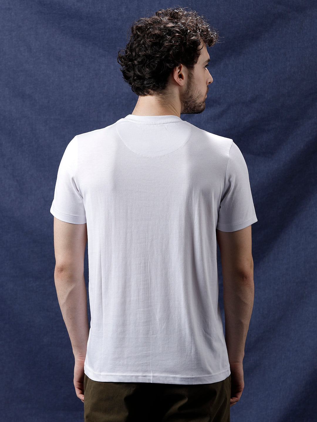 Printed Bold Urban White T-Shirt
