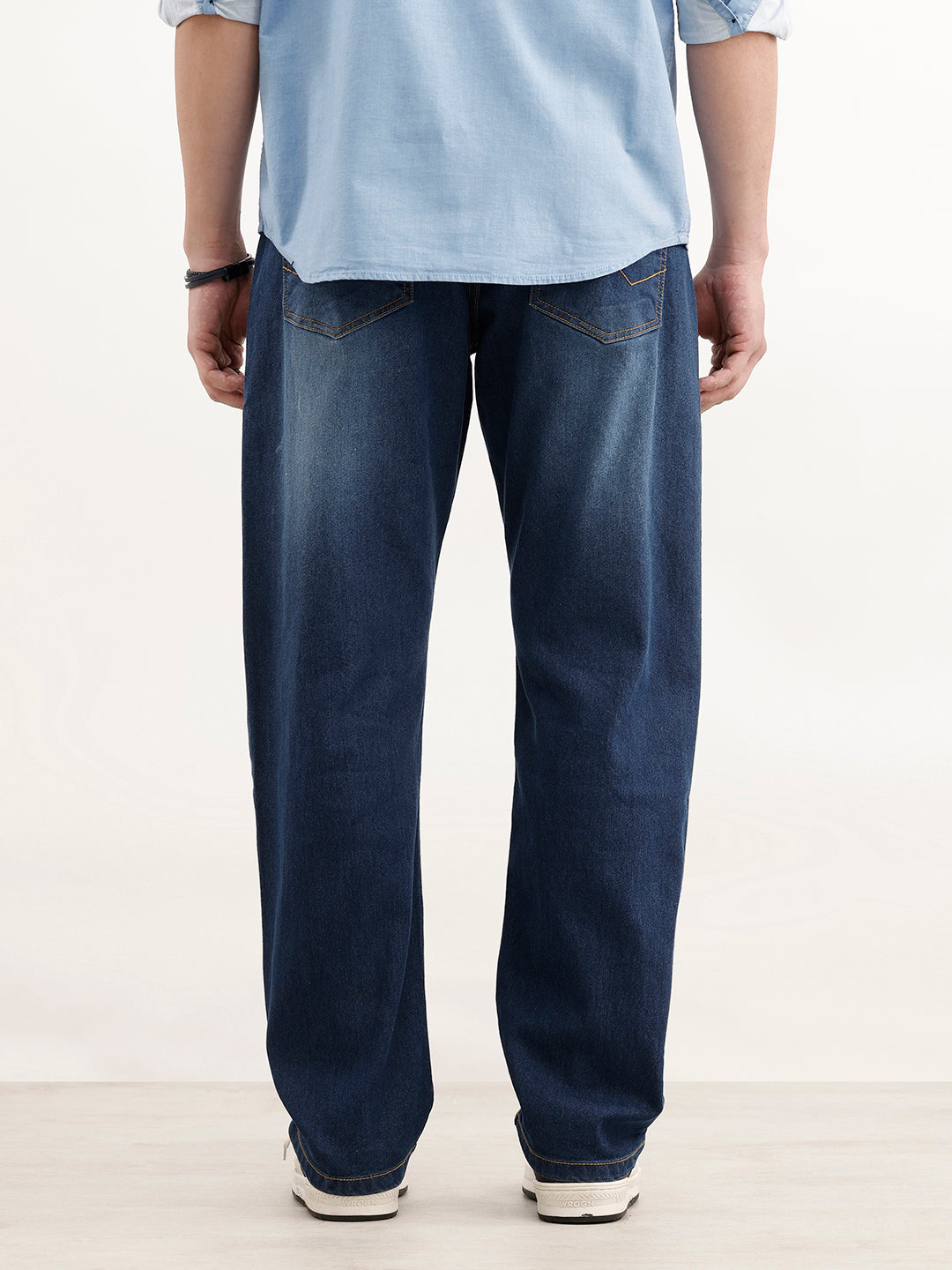 Classic Anti-Fit Denim Jeans  | Blue
