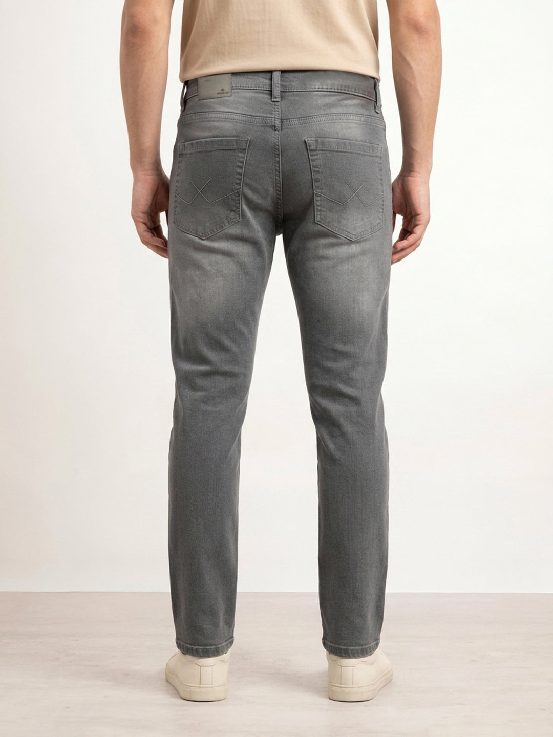 Slim Fit Denim Jeans | Grey