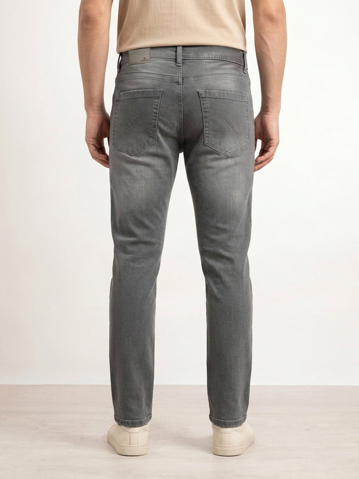 Slim Fit Denim Jeans | Grey