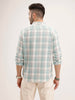 Regular Fit Checkered Shirt | Green