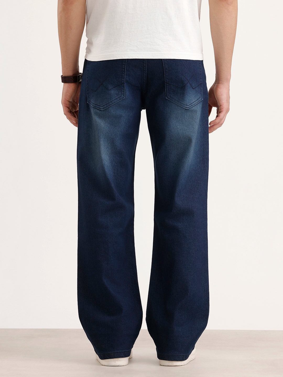Boot Cut Fit Denim Jeans | Dark Blue