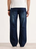 Boot Cut Fit Denim Jeans | Dark Blue