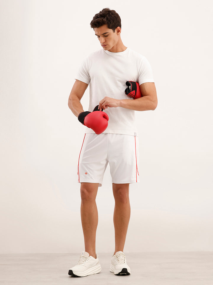 Wrogn x SRH Gym Shorts | White