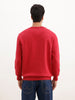 Comfort Fit Placement Printed Sweatshirt | Red | WVSS9026F