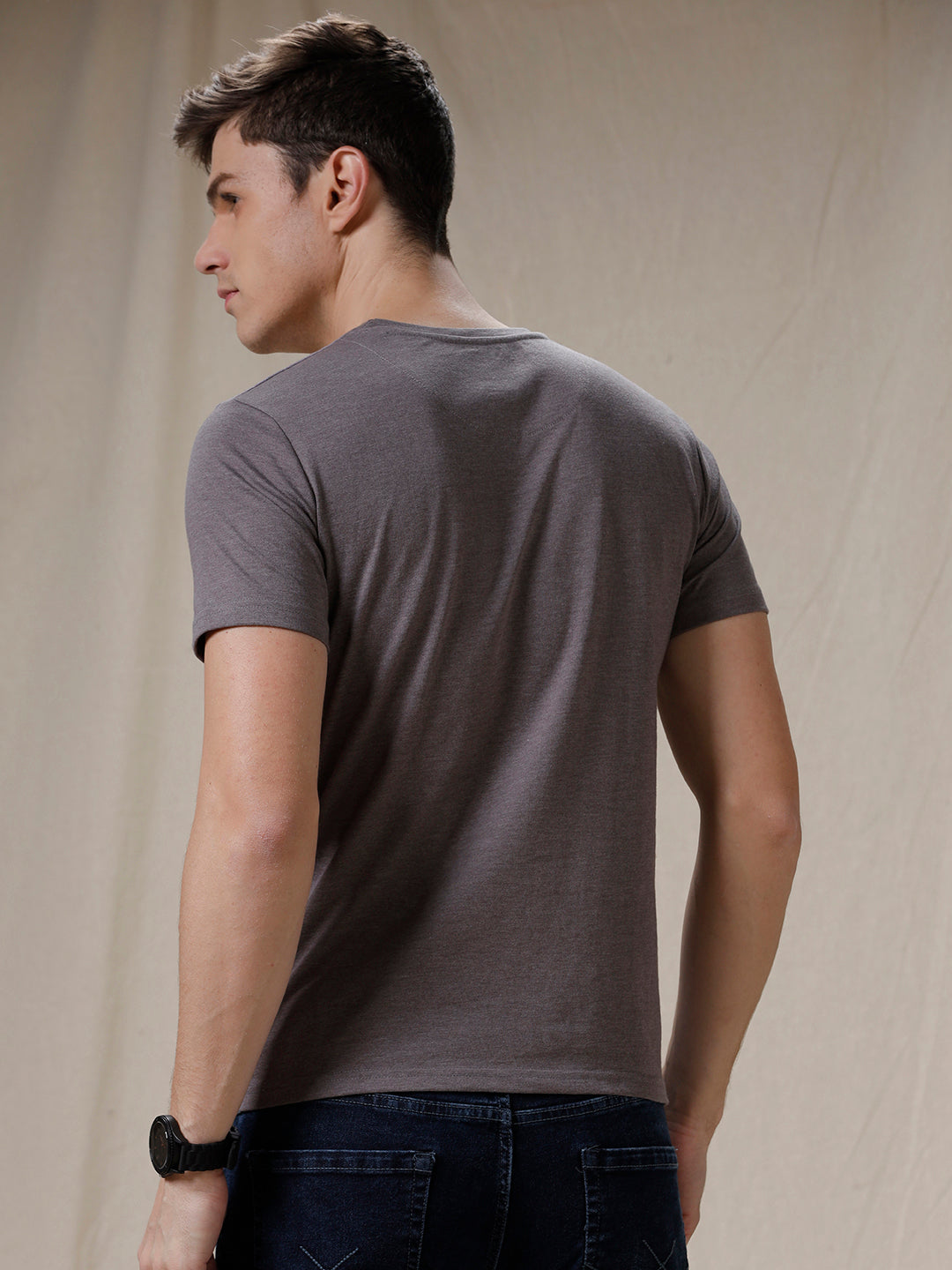 Ombre Slim Fit Casual T-Shirt