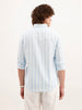 Regular Fit Striped Shirt  | Blue
