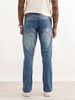 Men's Casual Straight Fit jeans | Light Blue