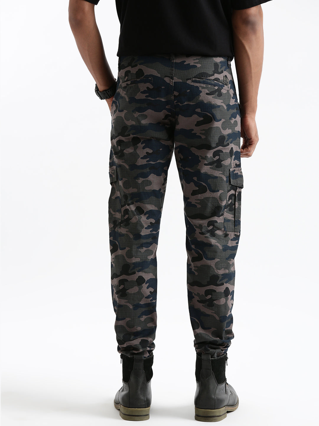 Indian Infantry By A47 Charcoal Camo Jogger – Wrogn