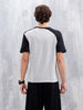 Comfort Fit Men's Colorblocked Tshirt | Grey