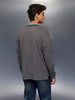 Classic Long Sleeve Polo T-Shirt   |  Grey