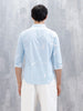 Wrogn Regular Fit Printed Casual Shirt | Blue