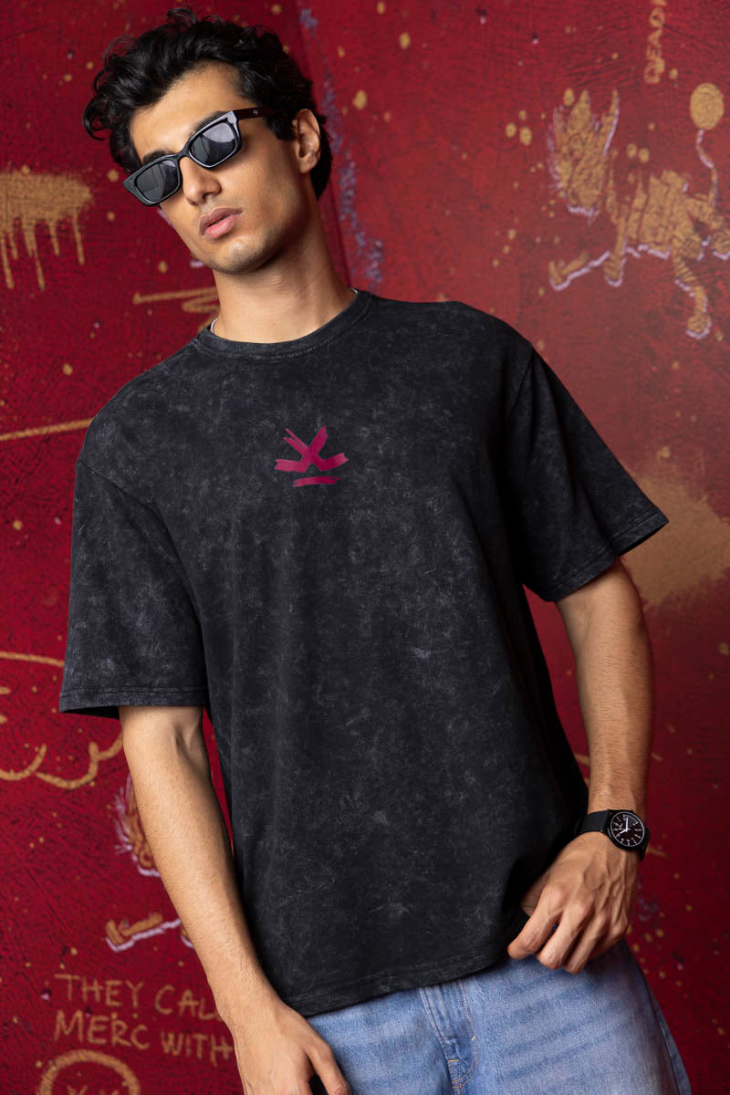 Deadpool Claw Marks Oversized T-Shirt