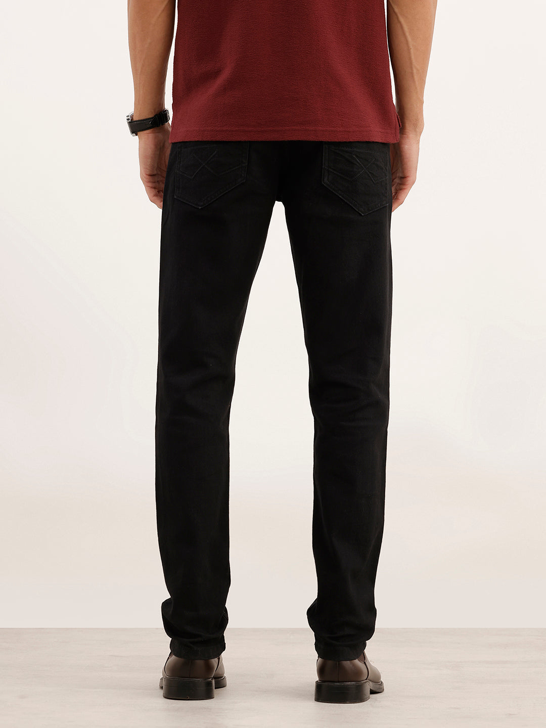 Black Casual Standout Jeans